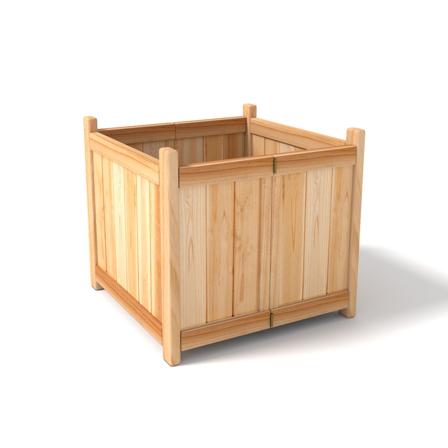 Foldable Flower Bed with Drainage Hole and Base