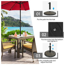 Load image into Gallery viewer, 27 lbs Patio Market Umbrella Base Stand
