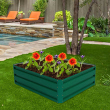 Load image into Gallery viewer, 40 Inch x 32 Inch Patio Raised Garden Bed for Vegetable Flower Planting
