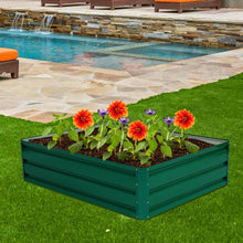 Load image into Gallery viewer, 40 Inch x 32 Inch Patio Raised Garden Bed for Vegetable Flower Planting
