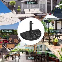 Load image into Gallery viewer, 17.5 Inch Heavy Duty Square Umbrella Base Stand of 30 lbs for Outdoor
