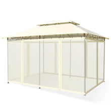 Load image into Gallery viewer, 10 Feet x 13 Feet Tent Canopy Shelter with Removable Netting Sidewall
