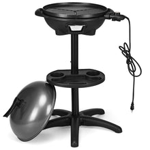 Load image into Gallery viewer, 1350 W Outdoor Electric BBQ Grill with Removable Stand
