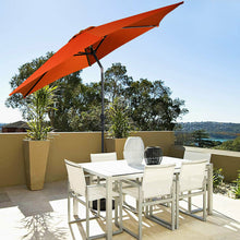 Load image into Gallery viewer, 9ft Patio Market Table Umbrella with Push Button Tilt and Crank
