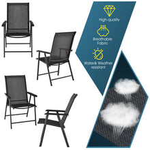 Load image into Gallery viewer, 4-Pack Patio Folding Chairs Portable for Outdoor Camping
