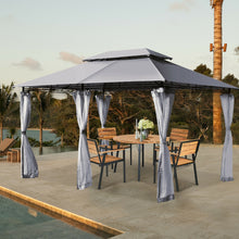 Load image into Gallery viewer, 10 Feet x 13 Feet Tent Canopy Shelter with Removable Netting Sidewall
