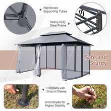 Load image into Gallery viewer, 10 Feet x 13 Feet Tent Canopy Shelter with Removable Netting Sidewall
