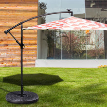 Load image into Gallery viewer, 4 Pieces Round Cantilever Umbrella Base with Carry Handles for Garden
